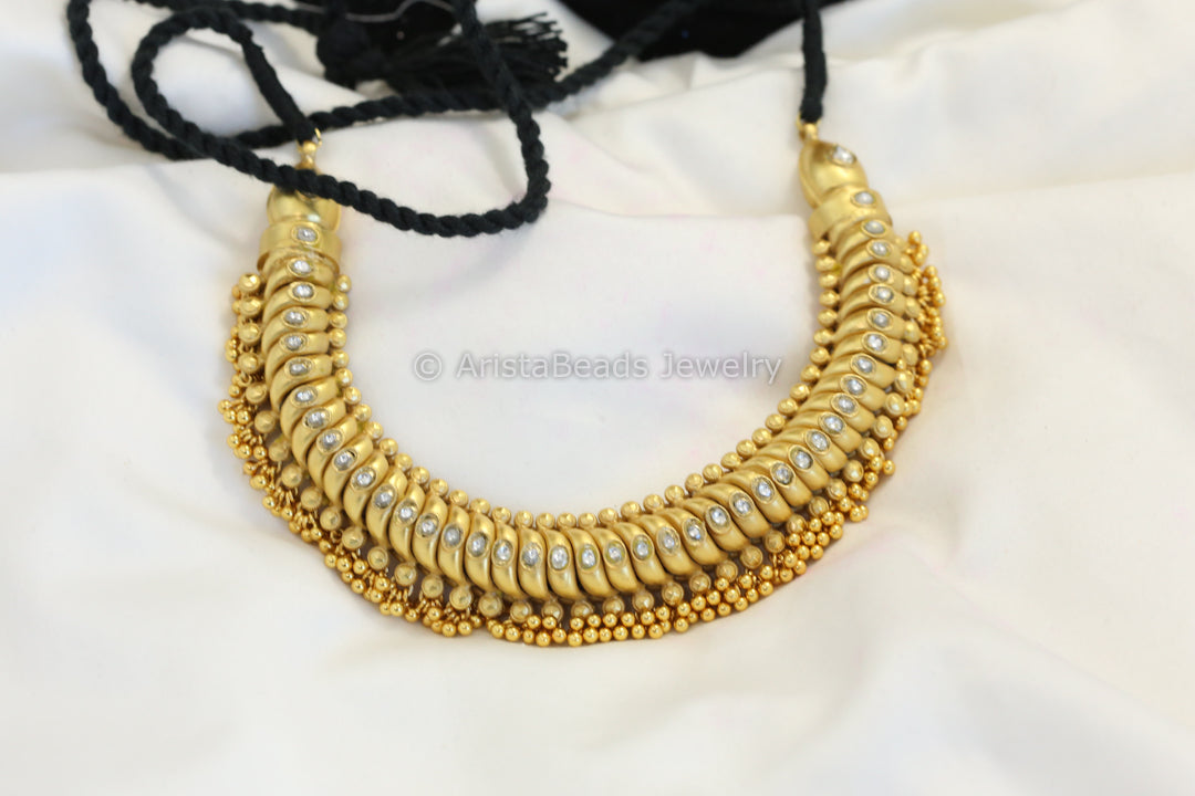 Handmade 925 Sutarla Ghungroo Necklace