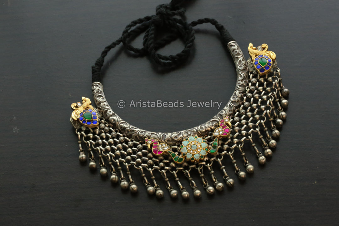 Designer Hasli Necklace Set - Style 3