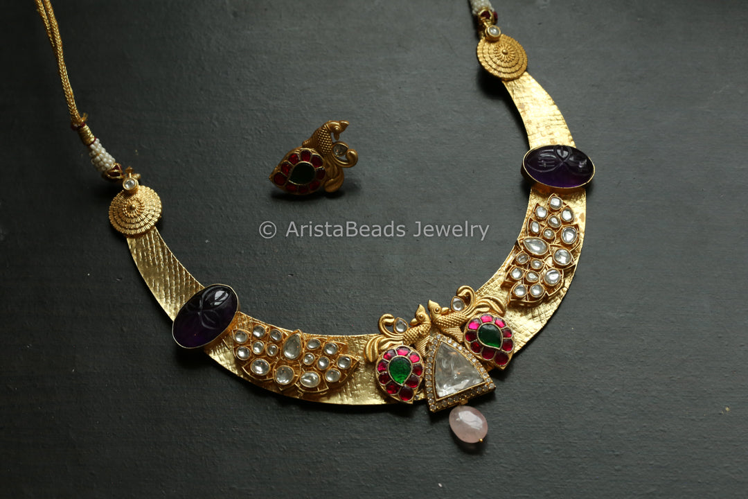 Apala Inspired Hasli Necklace Set