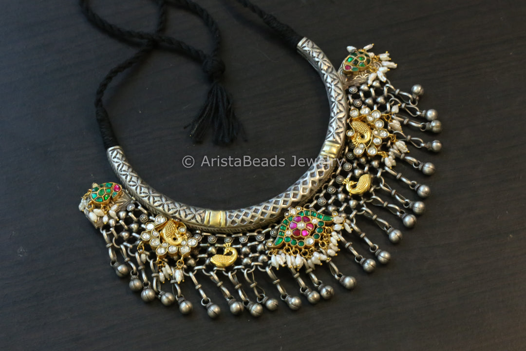 Designer Hasli Necklace Set - Style 2