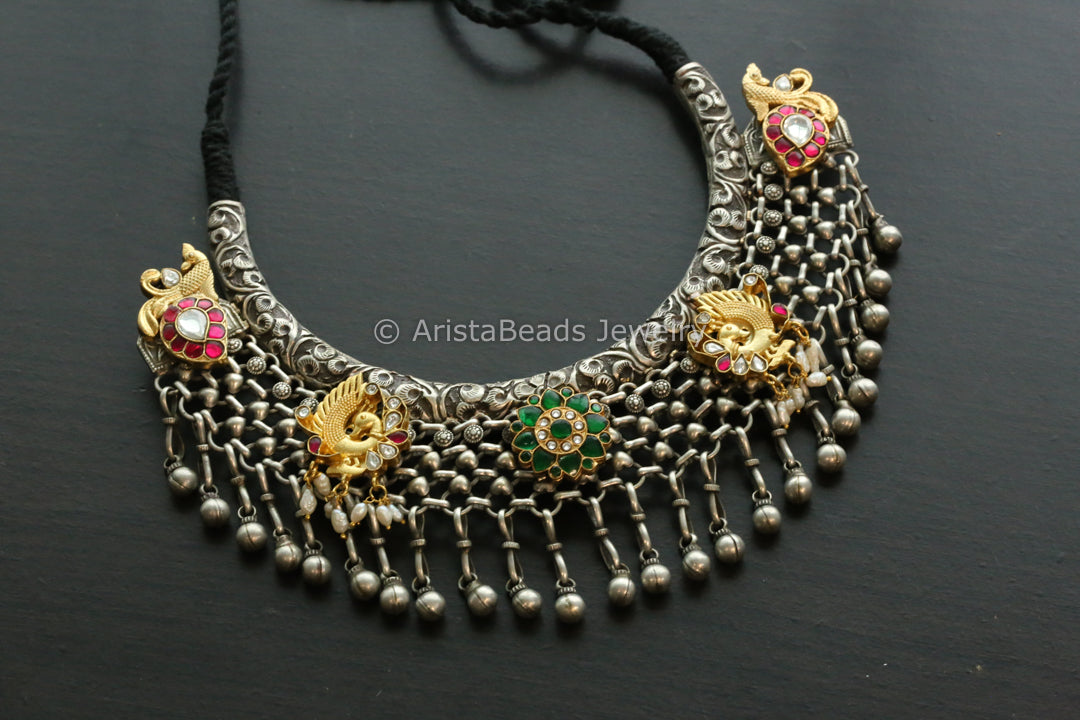 Designer Hasli Necklace Set - Style 1