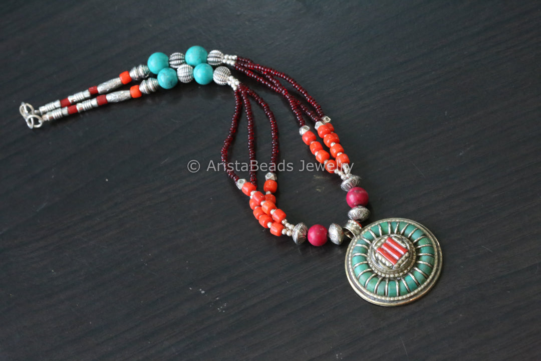 Dainty Tibetan Necklace - Design 3