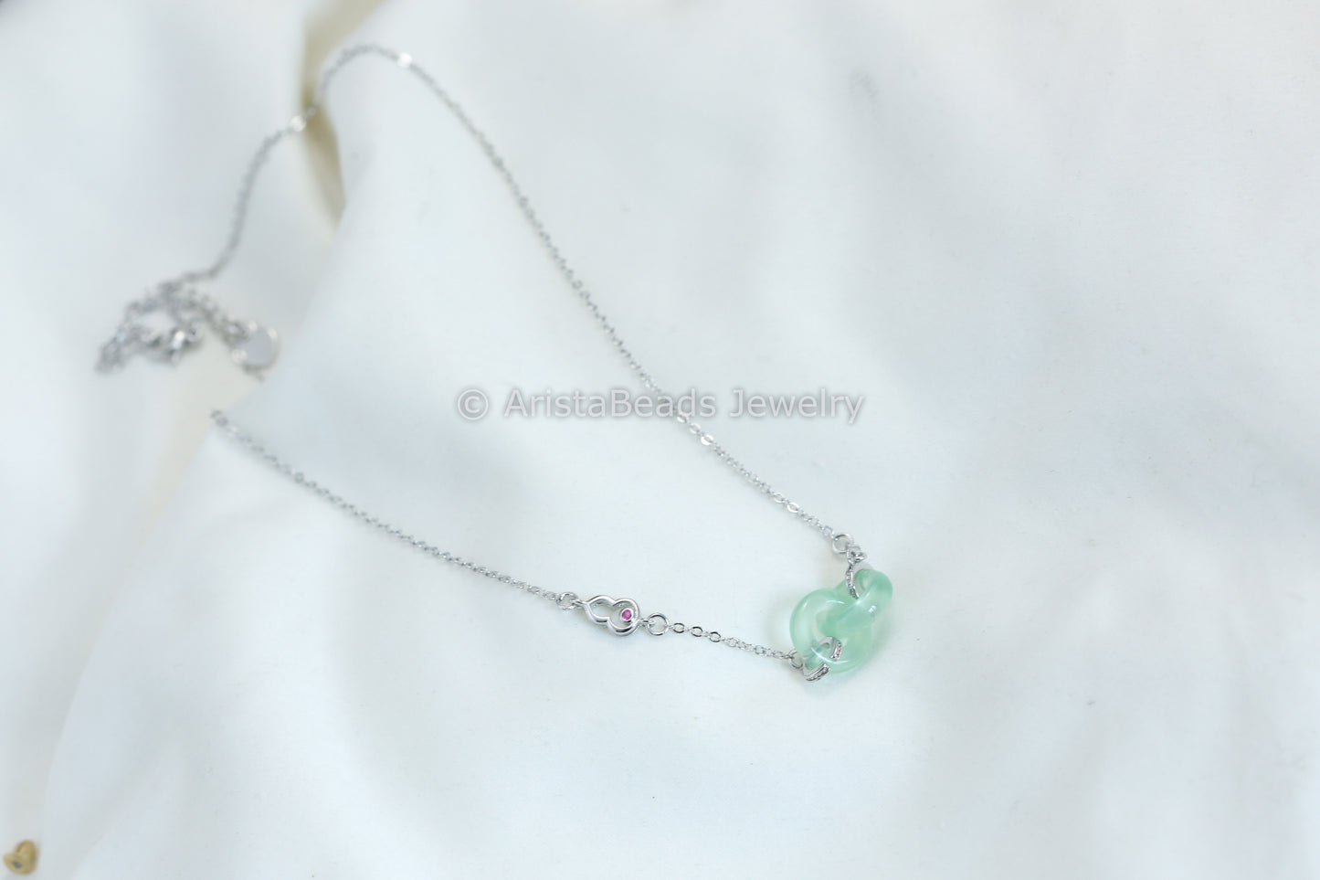 Dainty Real Jade Necklace