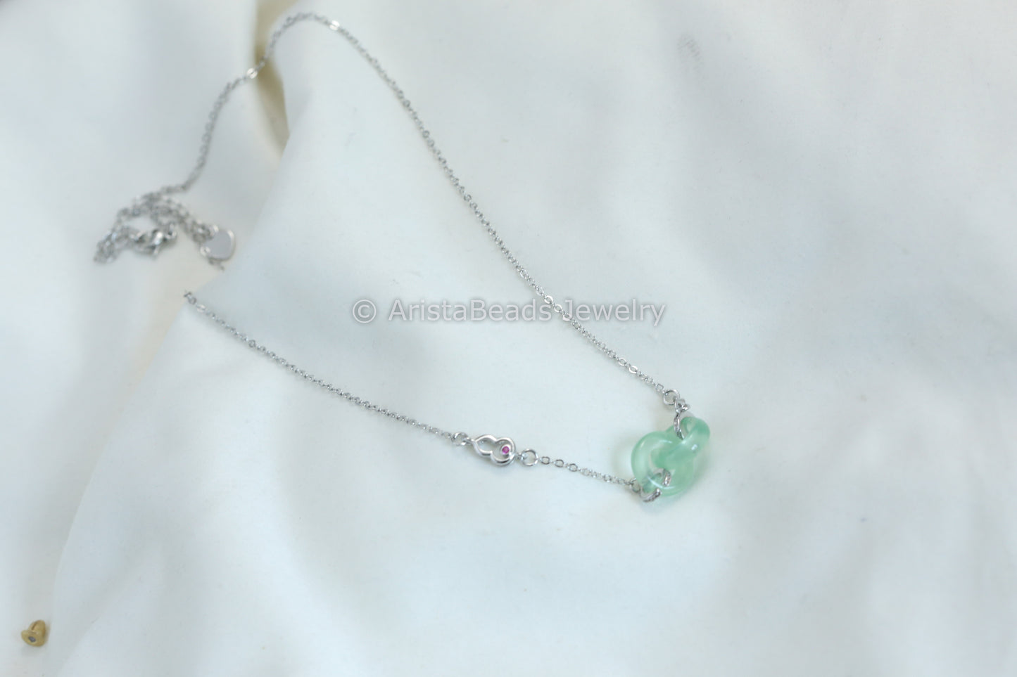 Dainty Real Jade Necklace