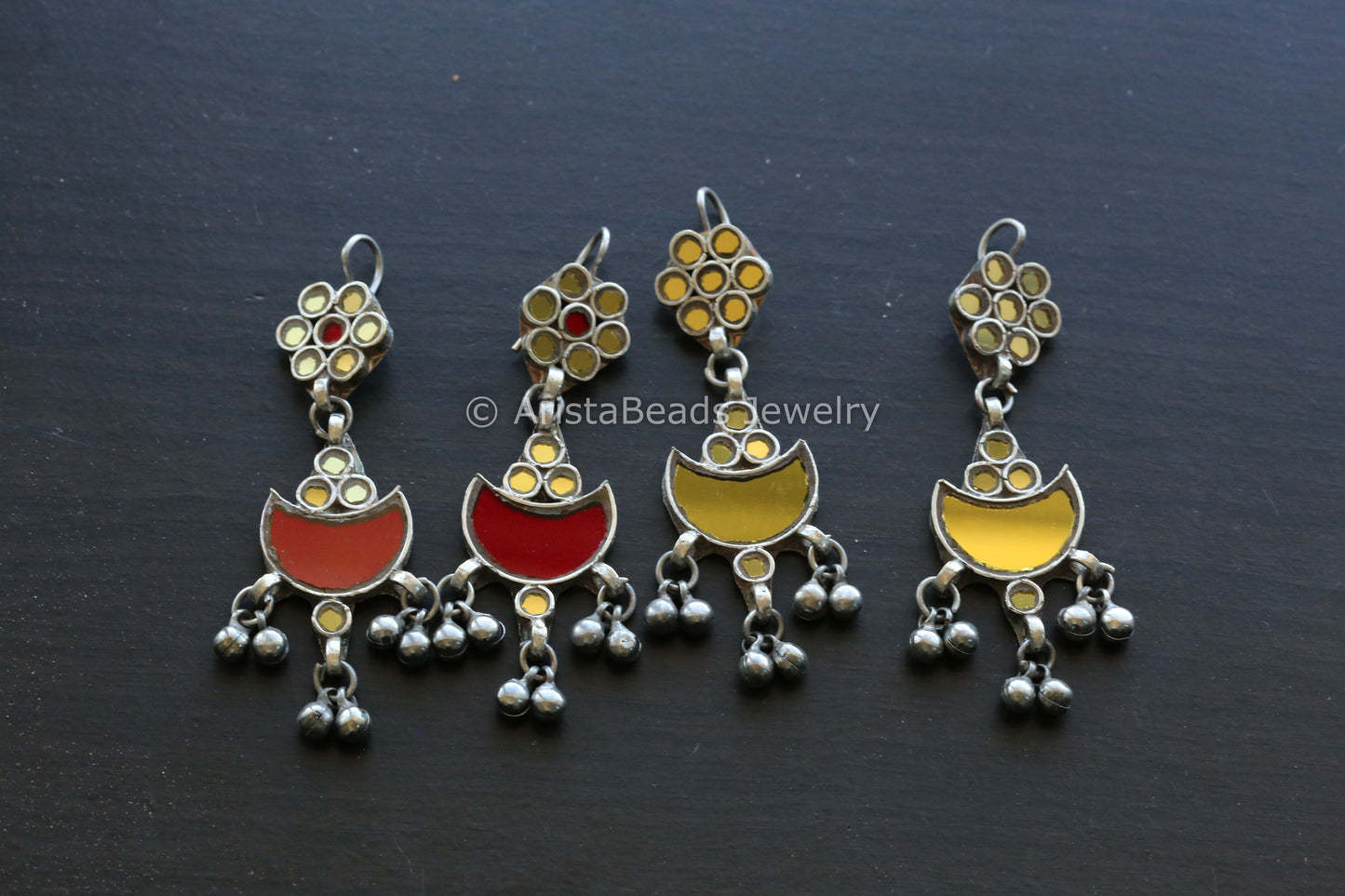 Chand Real Glass Earrings