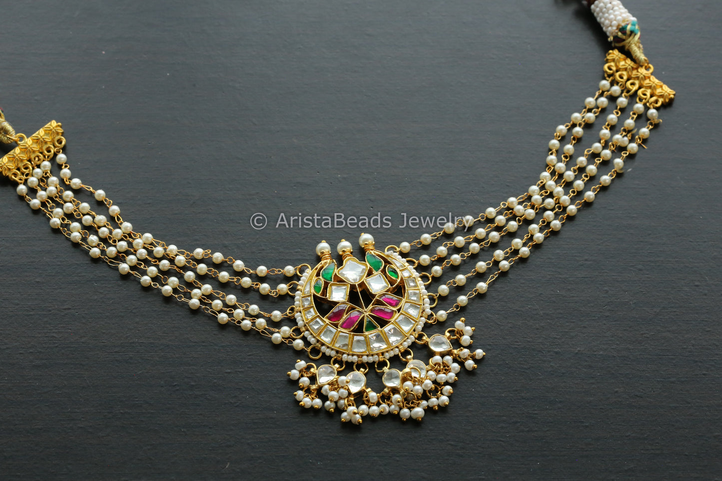 Deepika Jadau Kundan Choker Necklace