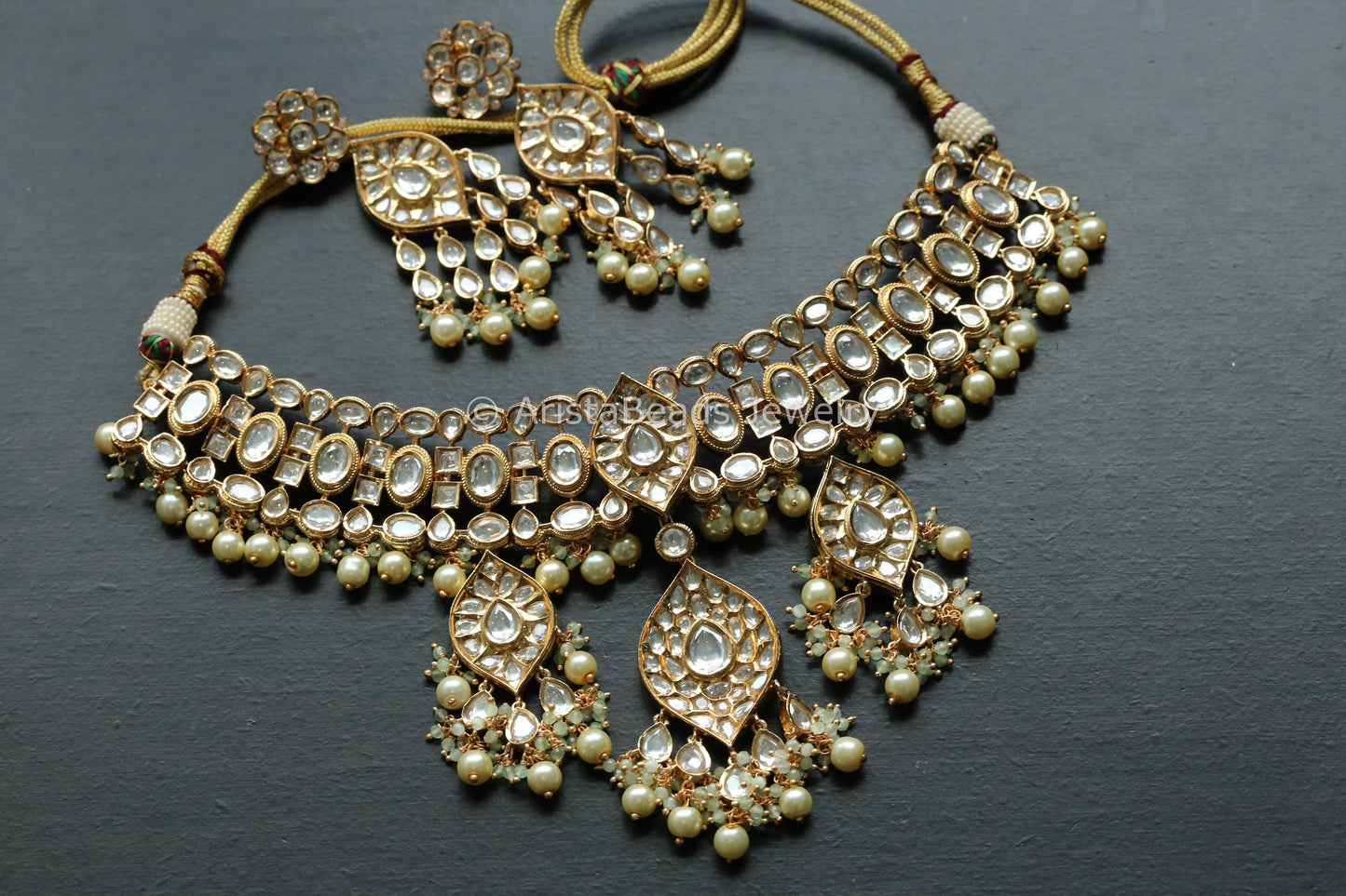 Sabyasachi Inspired Kundan Necklace Set
