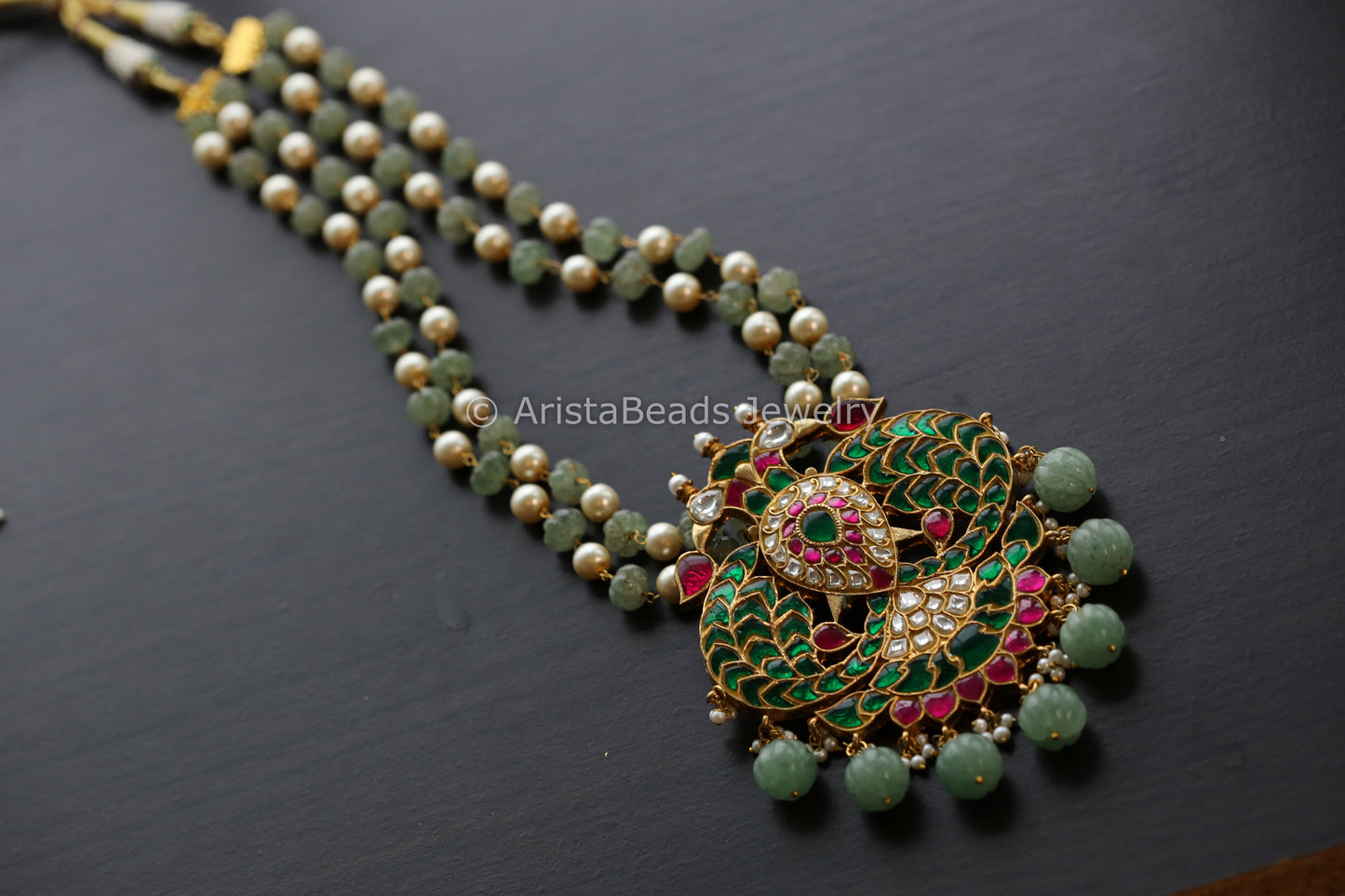 Extra Large Handmade Jadau Kundan Necklace