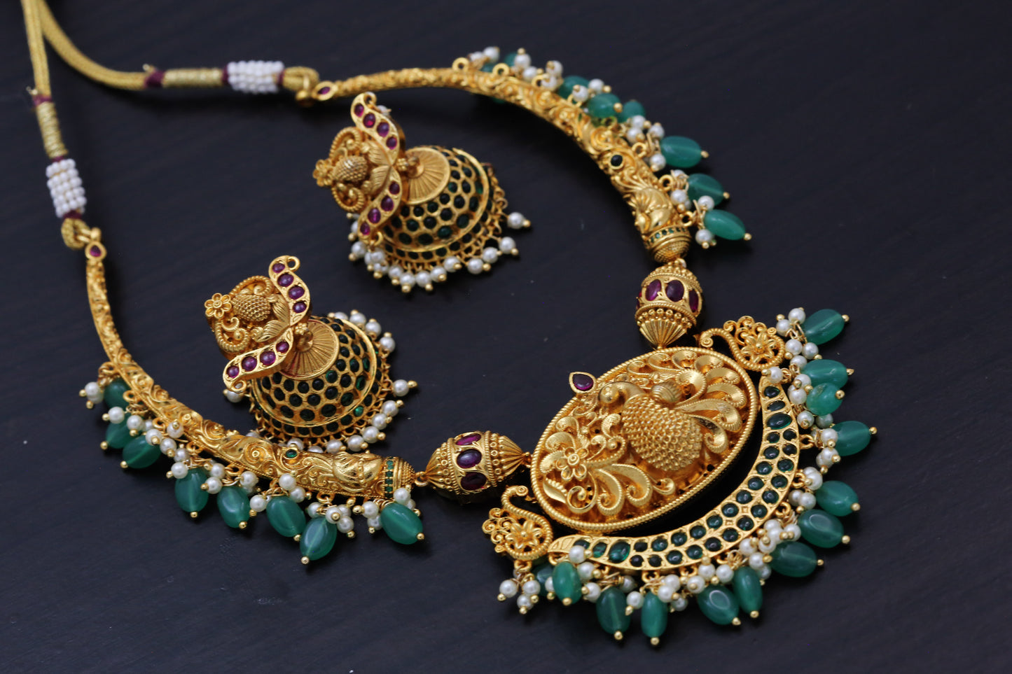 Gram Gold Hasli Necklace Set