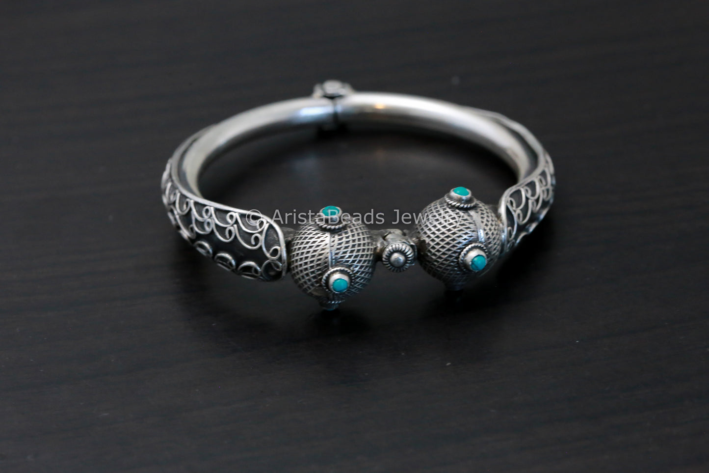 925 Sterling Silver Turquoise  Bangle