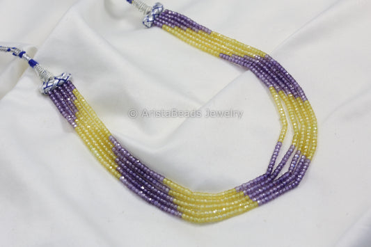 5 Strand Hydro Bead Necklace - Color 5