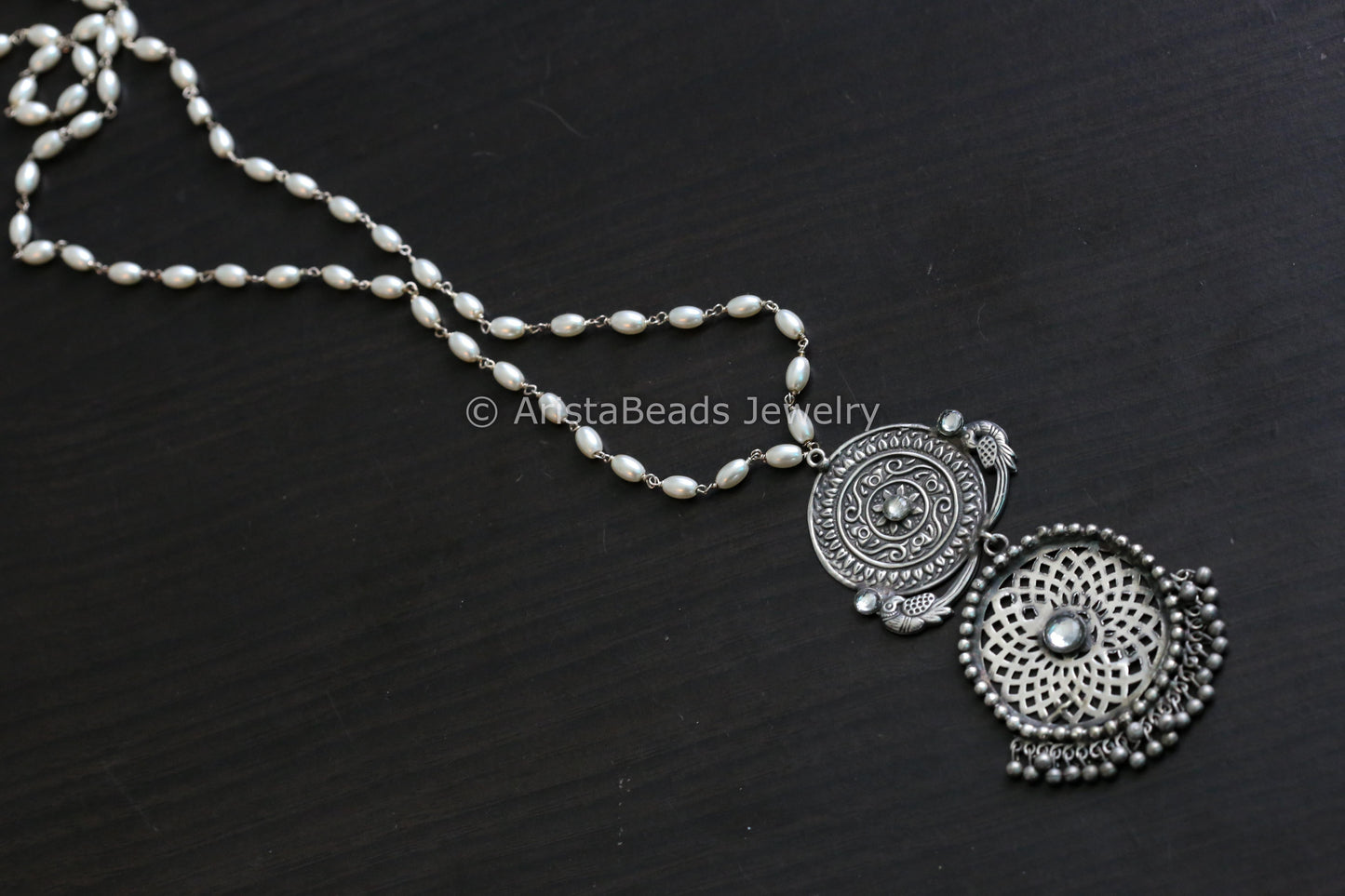 Silver Look Necklace